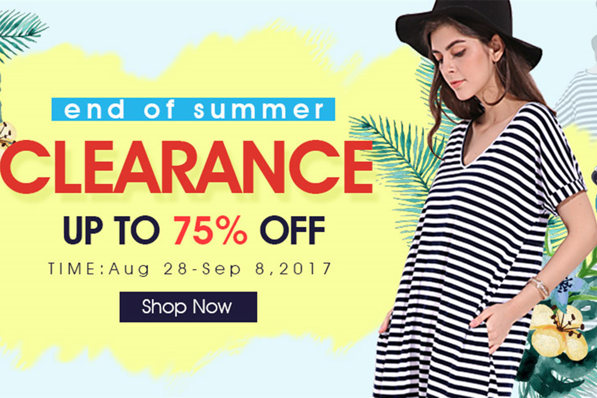 Newchic Summer Clearance Party Begins, Up to 75% Off!