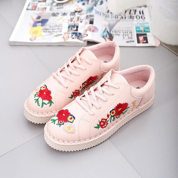 Embroidery Sneakers
