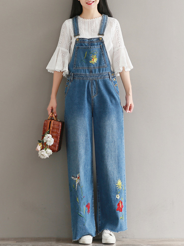Embroidery Jumpsuit