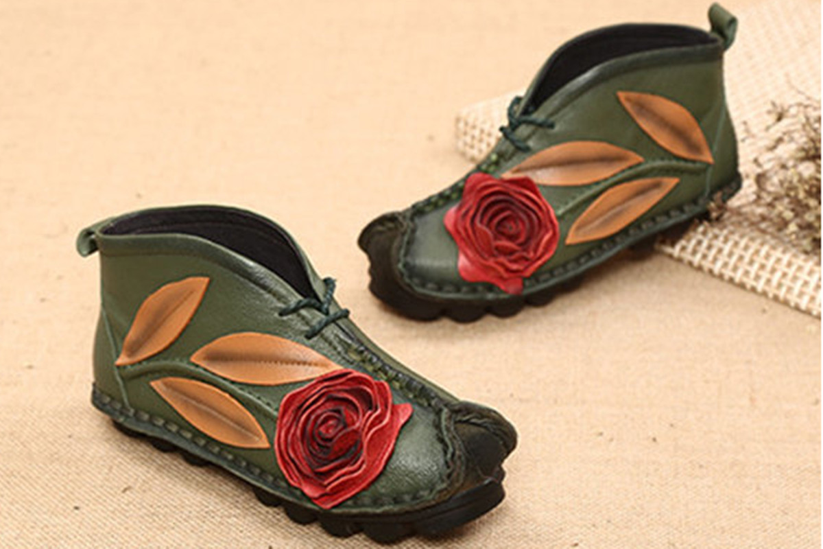 Handmade Genuine Leather Socofy Boots: So Comfy & Fashion