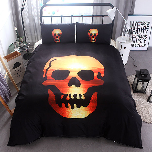 skull bed sets
