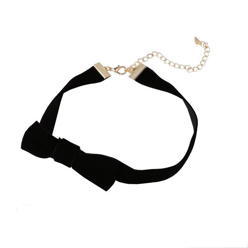 black choker necklace