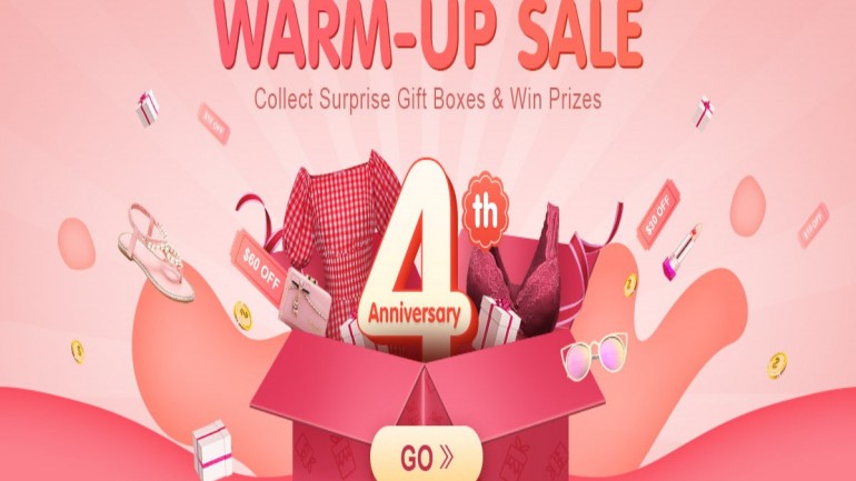 Online Fashion Retailer Newchic Celebrates its 4th Anniversary with Huge Rewards for Customers