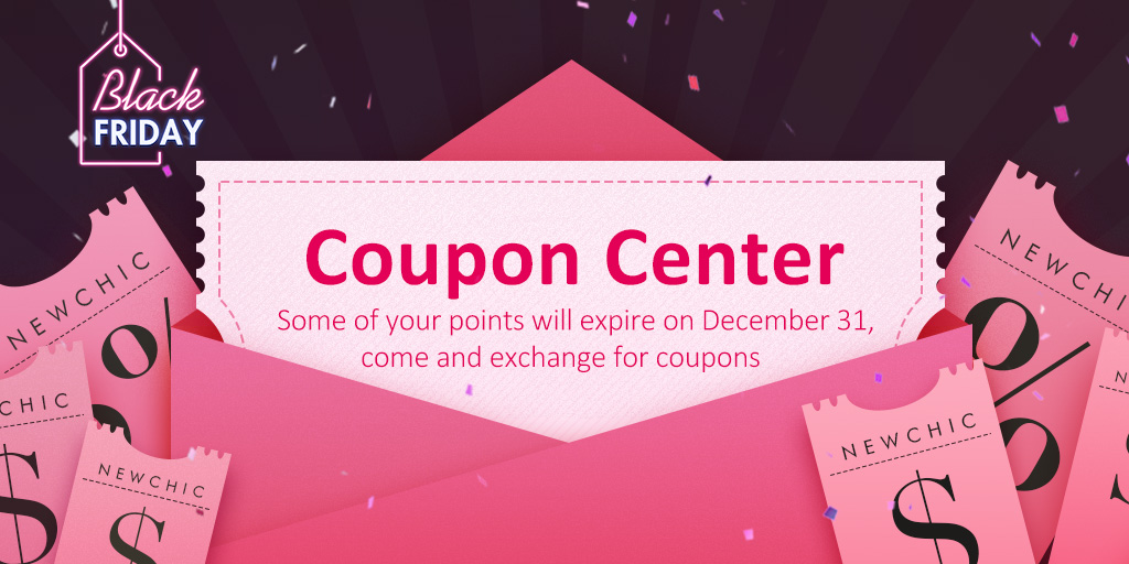 Newchic Black Friday 2019 deals Coupon