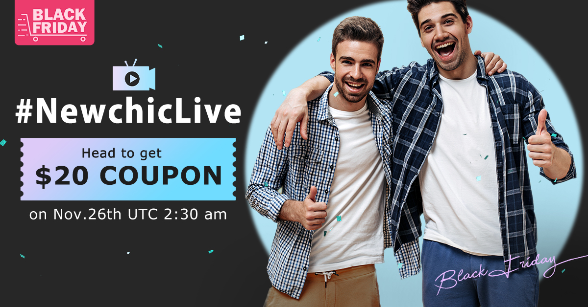 Newchic Live Stream 2020 Coupons